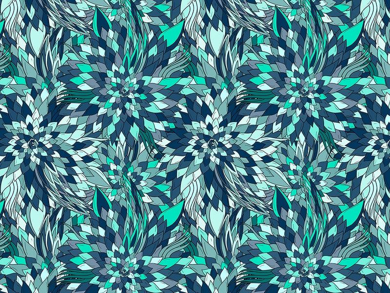 Lady Saso Floral Vinyl Wrap Pattern~Rwraps Series 914 Digitally Printed Vinyl Wrap~0