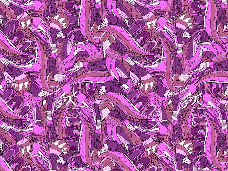 Lady Sif Floral Vinyl Wrap Pattern~Rwraps Series 914 Digitally Printed Vinyl Wrap~0