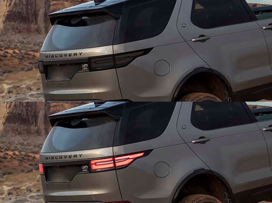 discovery Before and After Smoked Taillights