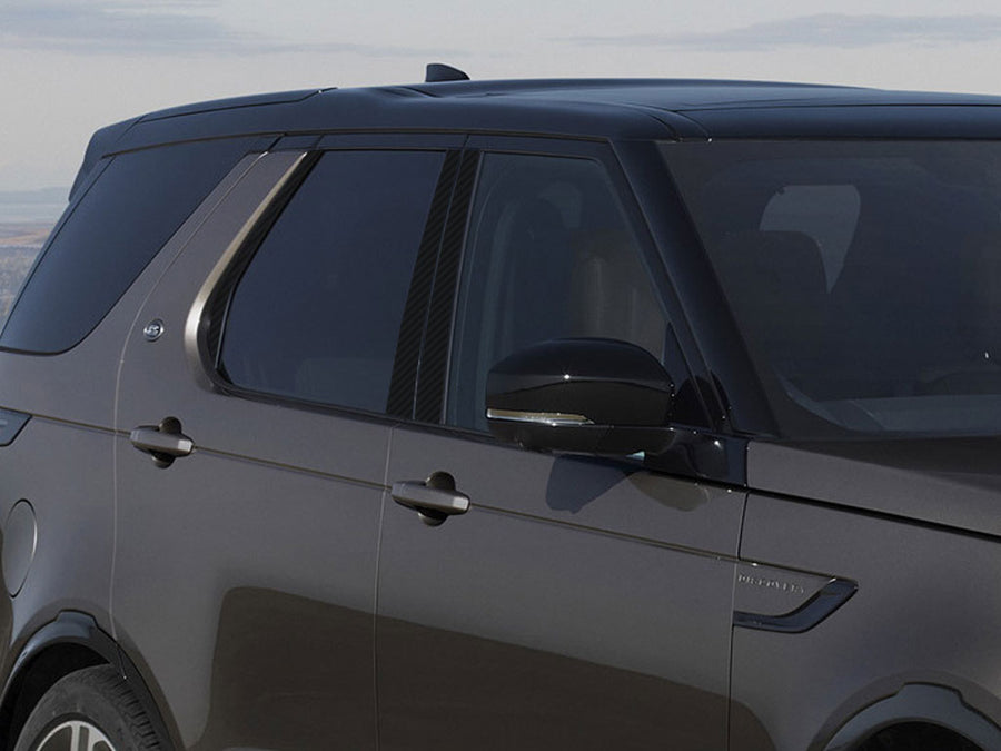 land rover discovery 2017-2024 Carbon Fiber Pillar Cover Diagram