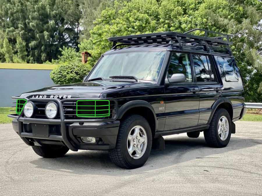 land rover discovery ii 2000-2002 Headlight Tint Location