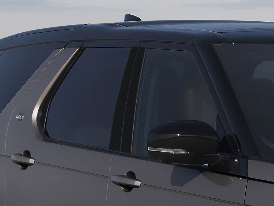 land rover discovery sport 2020-2023 Carbon Fiber Pillar Cover Diagram