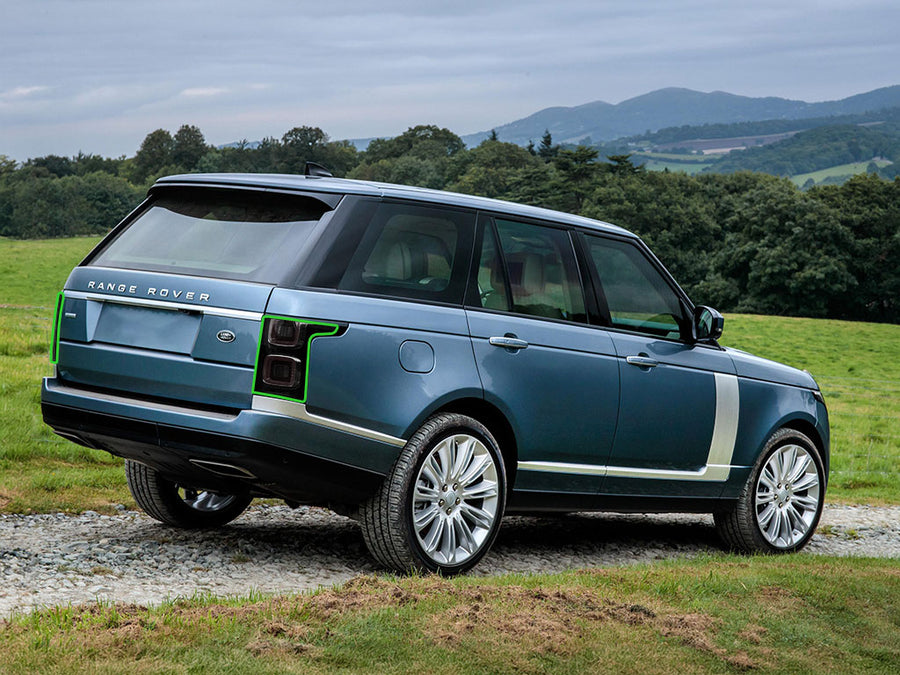 range rover Tail Light Tint Installation Points