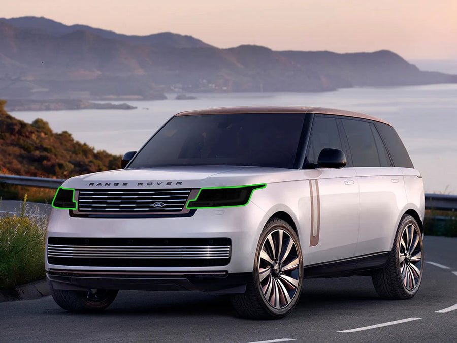 land rover range rover 2022-2025 Headlight Tint Location