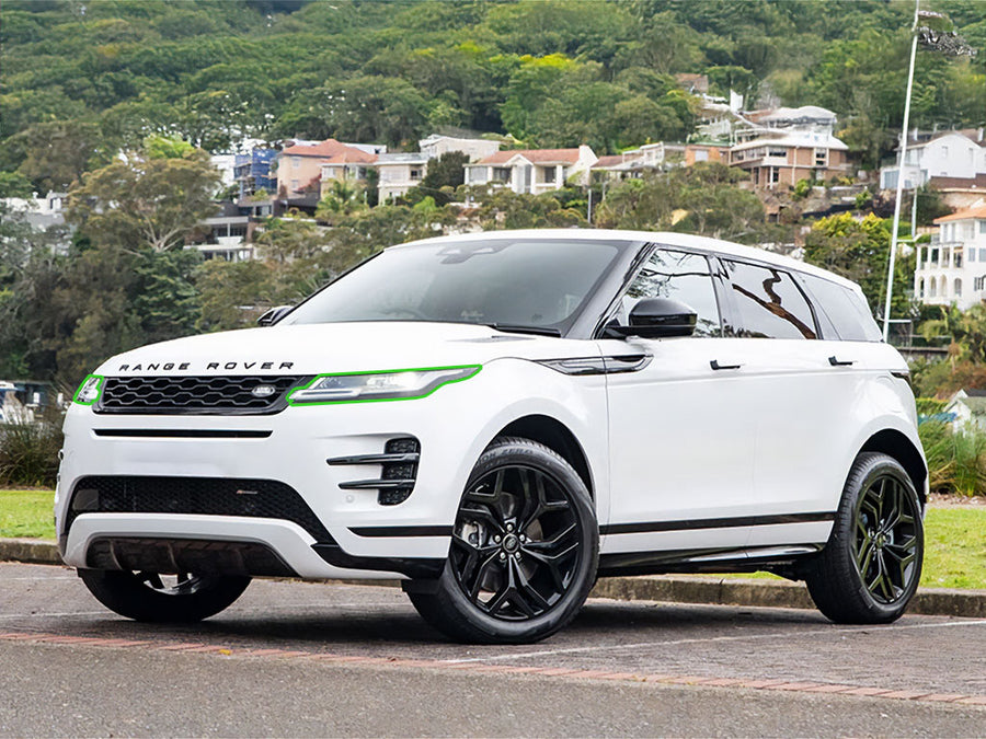 land rover range rover evoque 2020-2025 Headlight Protection Installation Location