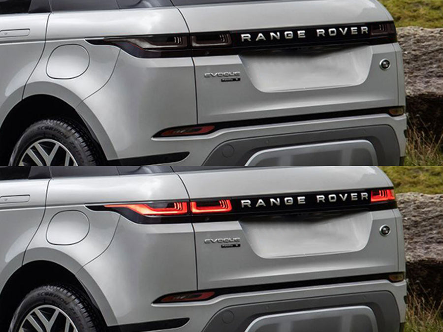 range rover evoque Before and After Smoked Taillights