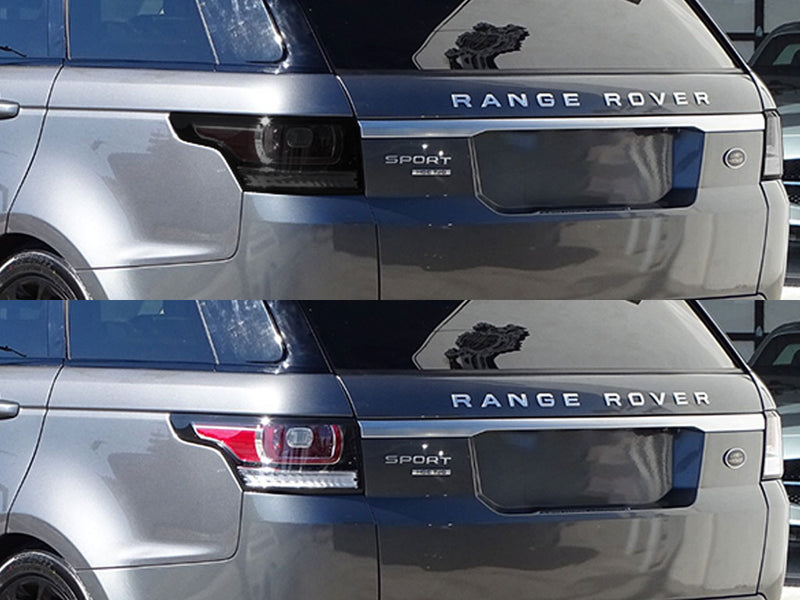 range rover sport Before and After Smoked Taillights
