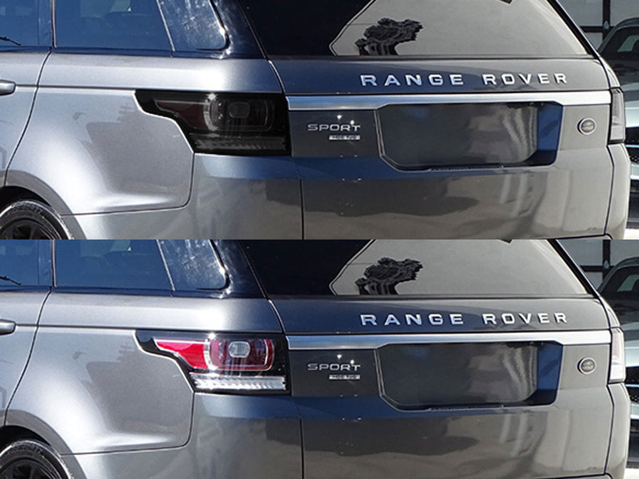 range rover sport Before and After Smoked Taillights
