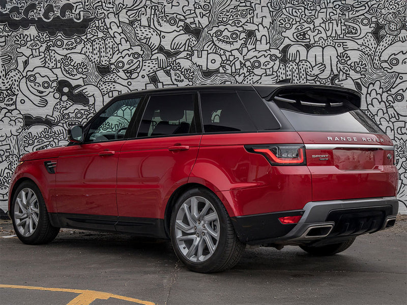 land rover range rover sport 2014-2021 Brushed Aluminum Black Pillar Trim