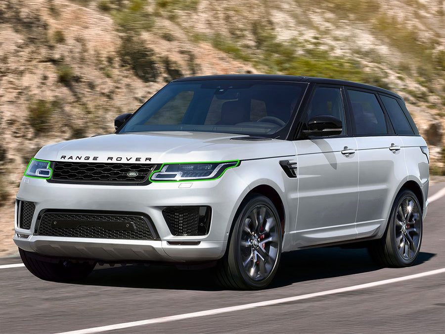 land rover range rover sport 2014-2022 Headlight Protection Installation Location
