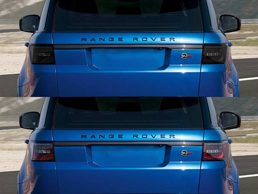 range rover sport Before and After Smoked Taillights