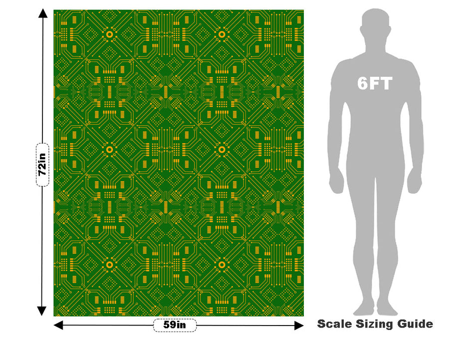 Large Clover Technology Vehicle Wrap Scale~Rwraps Series 914 Large Clover Technology Measurements~2