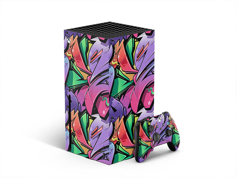 large twisted sister graffiti XBOX DIY Decal