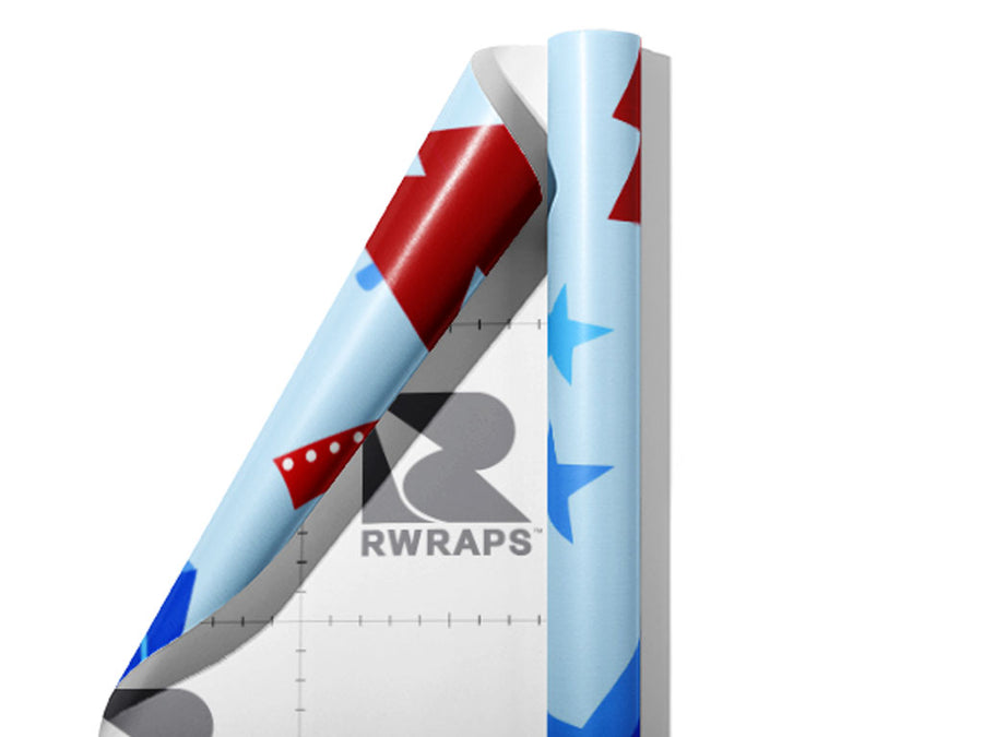 Last Frontier Americana Wrap Film Sheets~Rwraps Series 914 Last Frontier Americana Scrolled Sheet~4