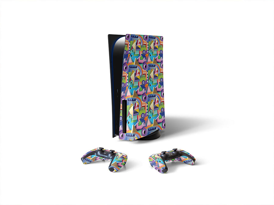 later alligator mosaic Sony PS5 DIY Skin