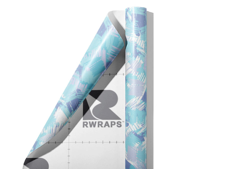 Laundry Crisp Abstract Wrap Film Sheets~Rwraps Series 914 Laundry Crisp Abstract Scrolled Sheet~3