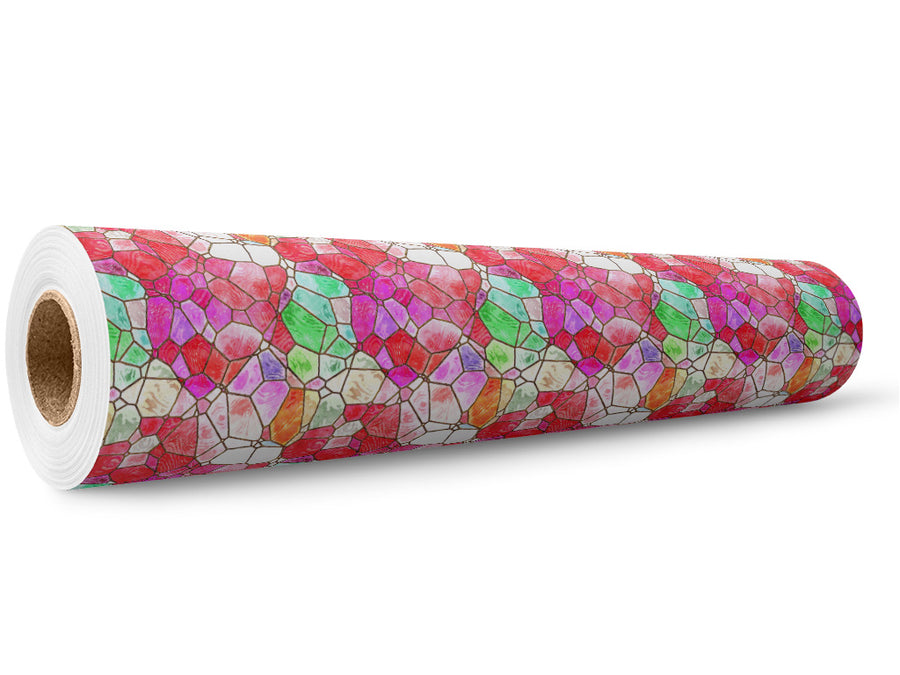Lava Floor Mosaic Wrap Film Wholesale Roll~Rwraps Series 914 Digitally Printed Vinyl Roll~5