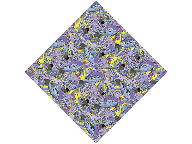 Lavender Chords Music Vinyl Wrap Pattern
