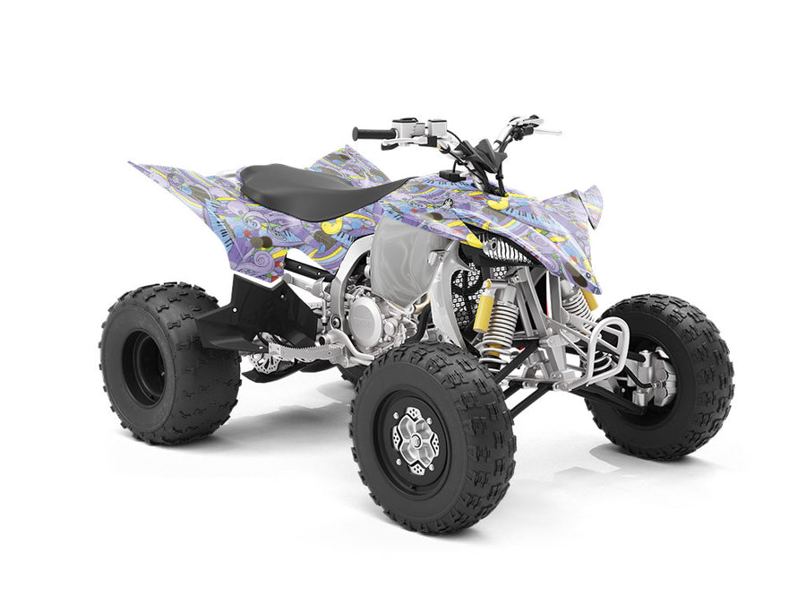 Lavender Chords Music ATV Wrapping Vinyl