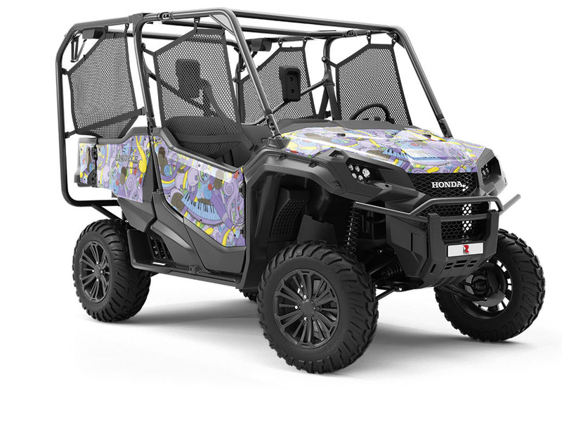 Lavender Chords Music Utility Vehicle Vinyl Wrap