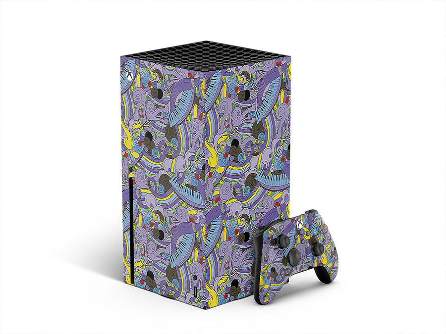 lavender chords music XBOX DIY Decal