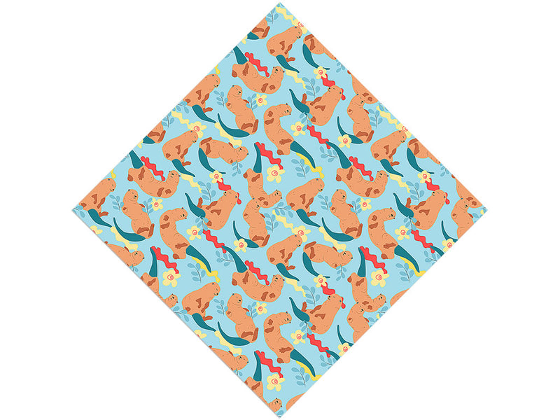 Lazy Otters Marine Life Vinyl Wrap Pattern