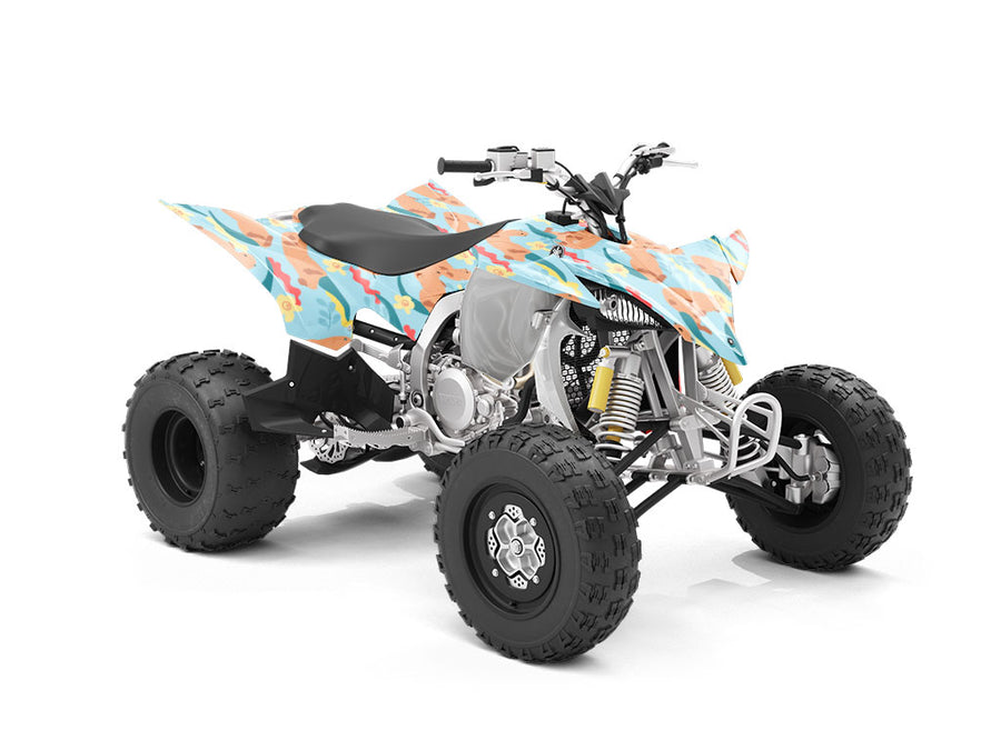 Lazy Otters Marine Life ATV Wrapping Vinyl