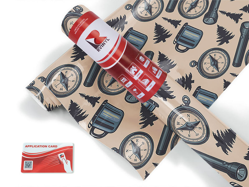lead on camping Craft Vinyl Roll