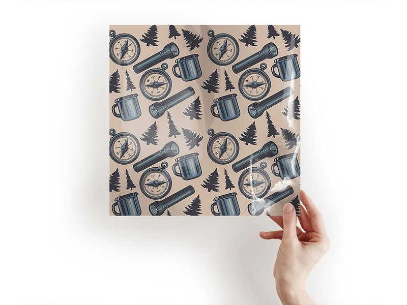 lead on camping Craft Sheets