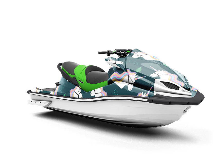 Leafy Corn Fantasy Jet Ski Vinyl Customized Wrap