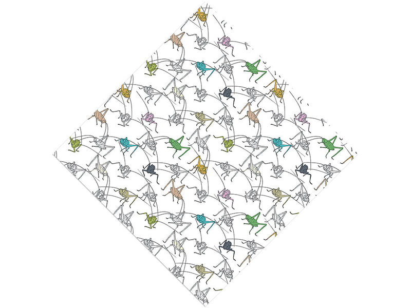 Leaping Pastels Bug Vinyl Wrap Pattern