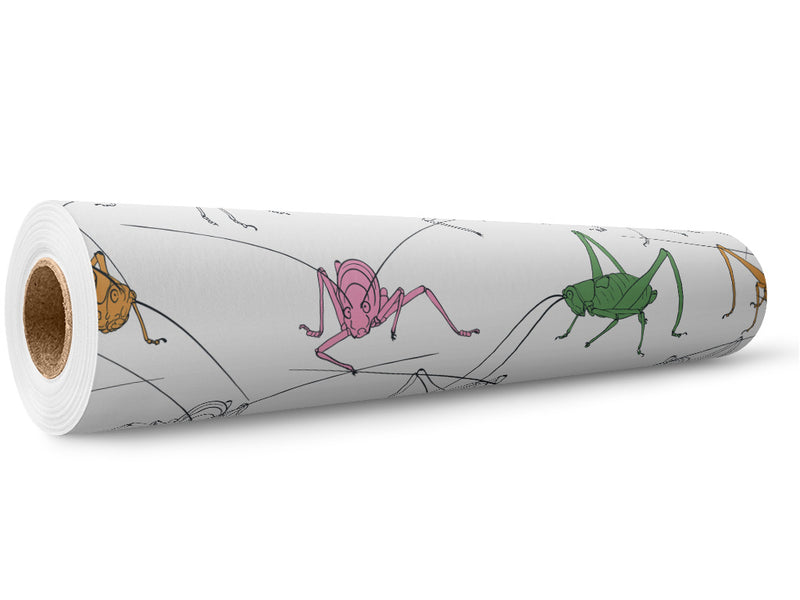 Leaping Pastels Bug Wrap Film Wholesale Roll~Rwraps Series 914 Digitally Printed Vinyl Roll~5