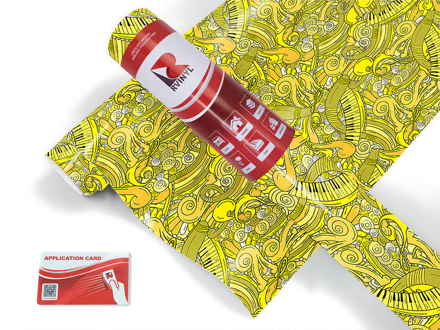 lemon chords music Craft Vinyl Roll