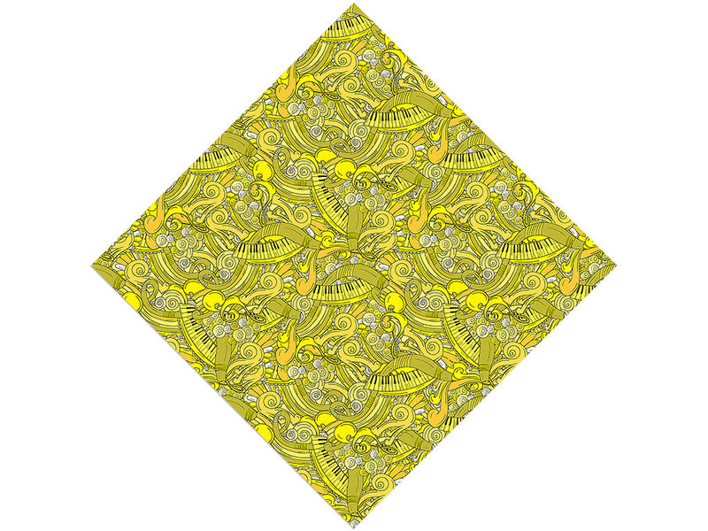 Lemon Chords Music Vinyl Wrap Pattern