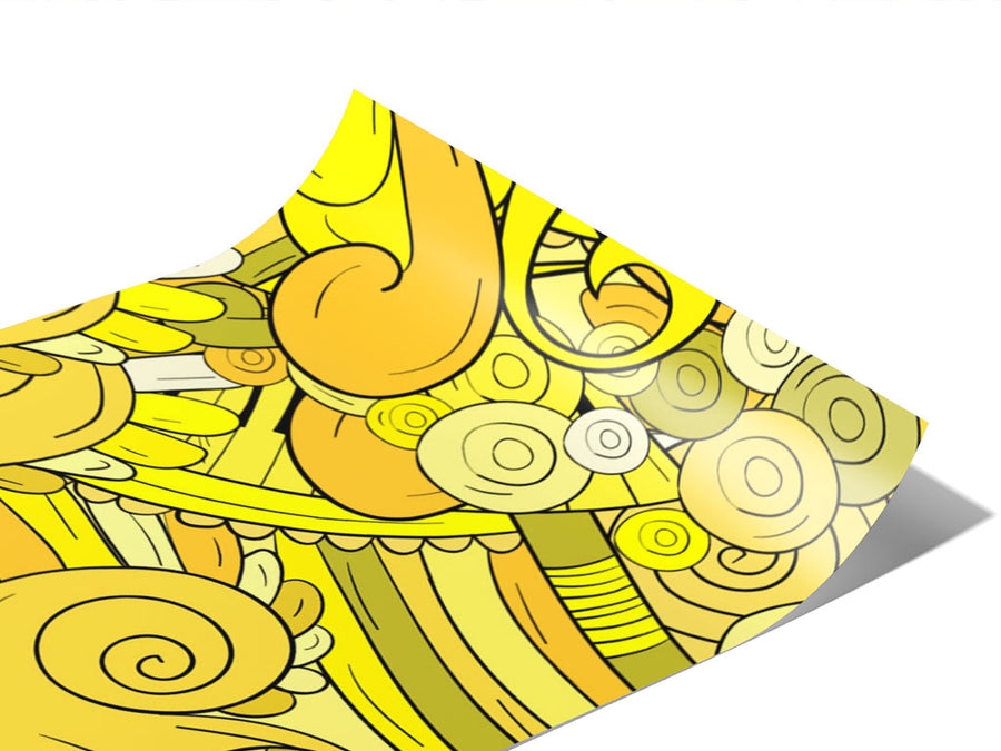 Lemon Chords Music Vinyl Wraps~Rwraps Series 914 Digitally Printed Vinyl Wrap~0