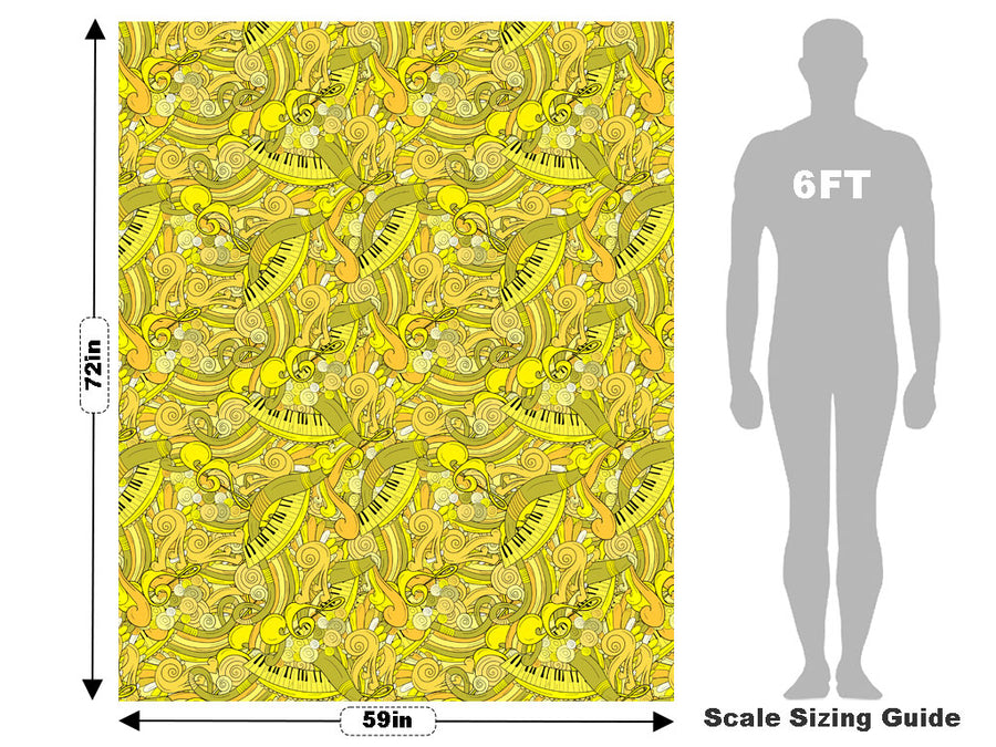 Lemon Chords Music Vehicle Wrap Scale~Rwraps Series 914 Lemon Chords Music Measurements~1