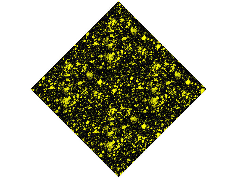 Lemonade Drops Paint Splatter Vinyl Wrap Pattern