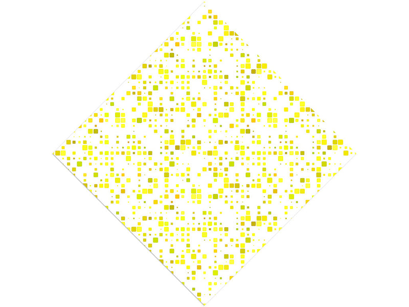 Lemonade Spill Mosaic Vinyl Wrap Pattern