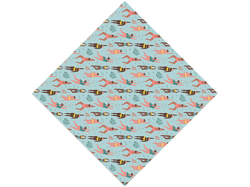 Lets Swim Summertime Vinyl Wrap Pattern
