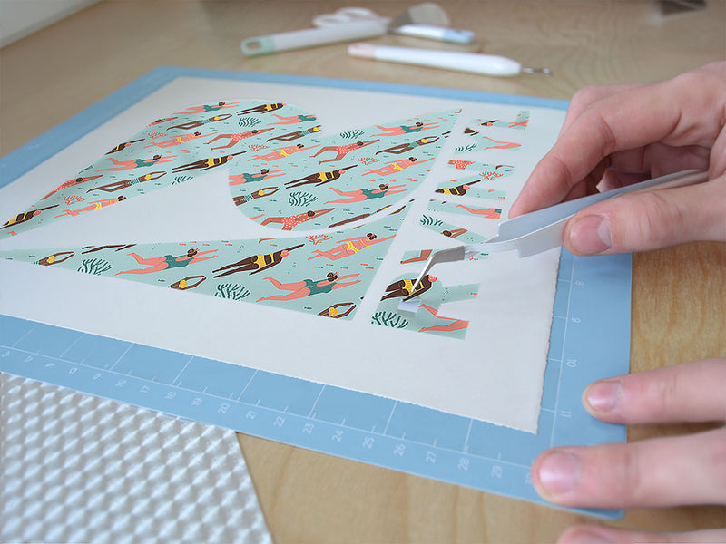 lets swim summertime Easy Weed Craft Vinyl