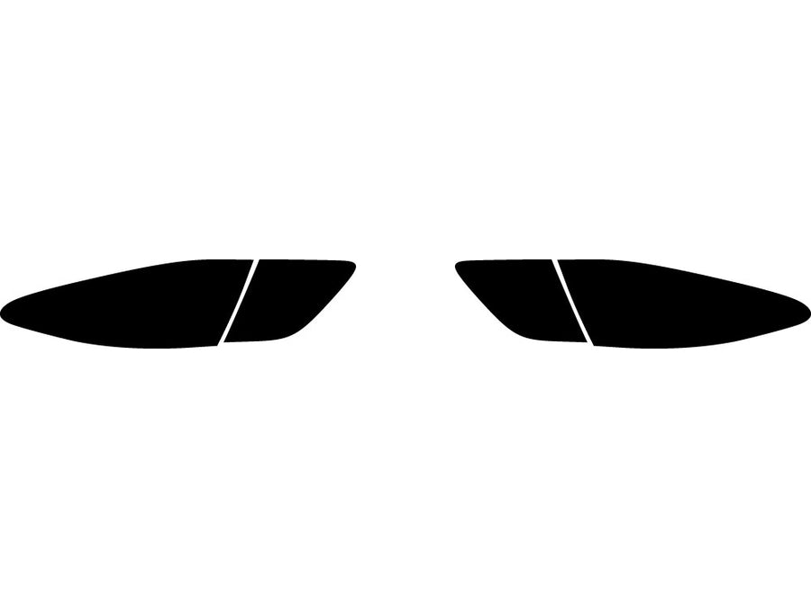 es Precut Tail Light Tint Diagram