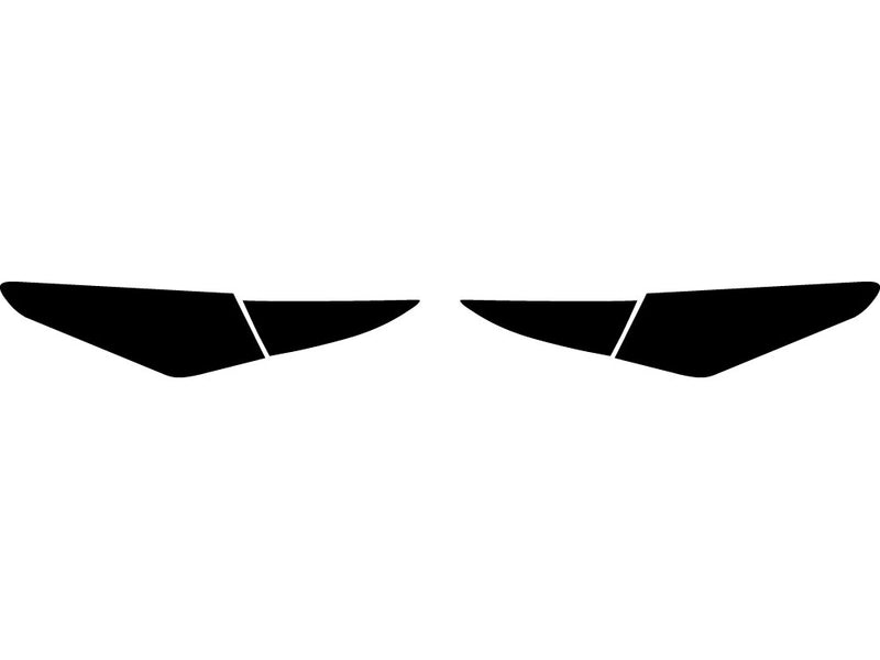 es Precut Tail Light Tint Diagram