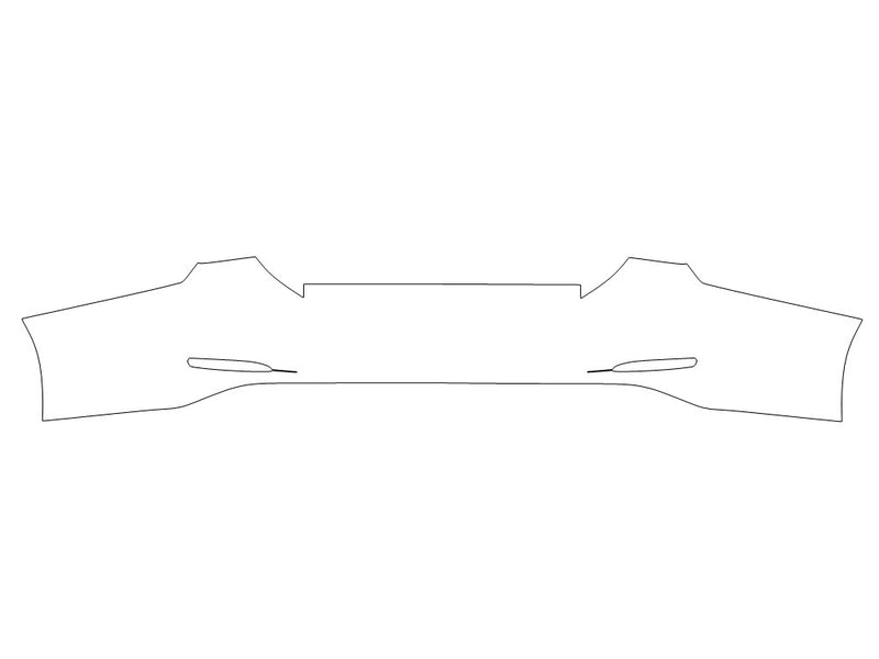 es 3M Clear Bra Door Cup Precut PPF Diagram