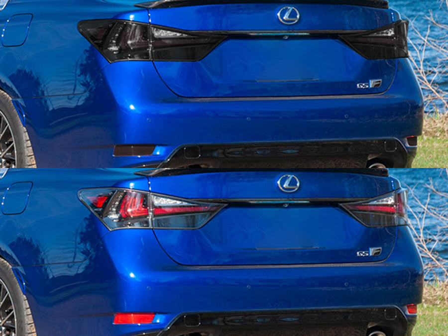 gs Before and After Smoked Taillights