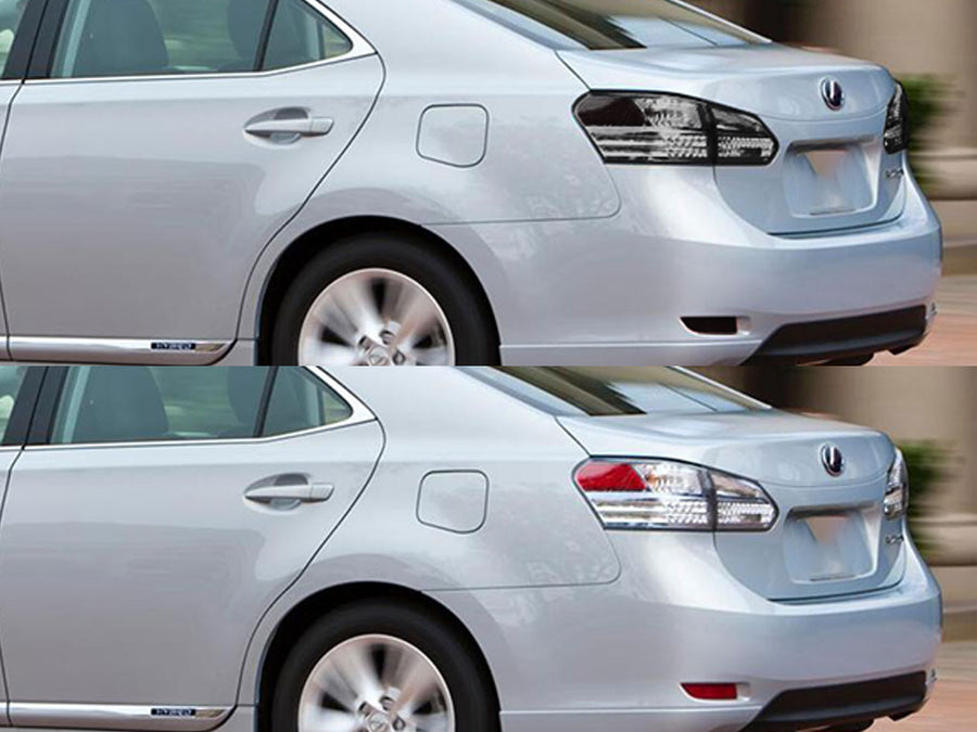 hs Before and After Smoked Taillights