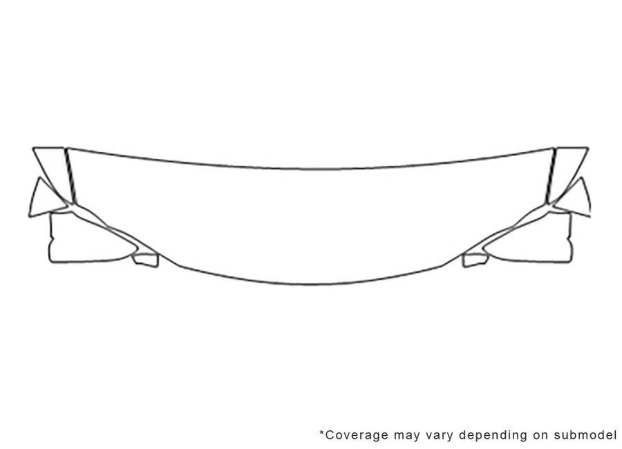is 3M Clear Bra Hood Precut PPF Diagram