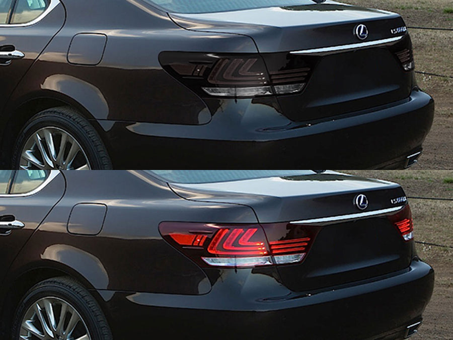 ls Before and After Smoked Taillights