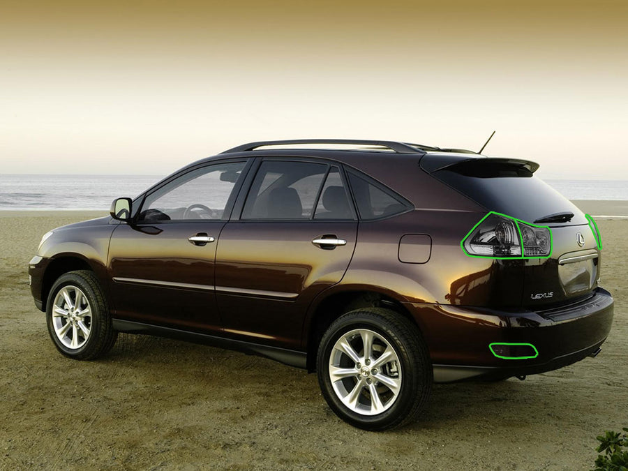 rx Tail Light Tint Installation Points