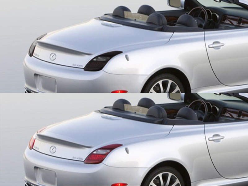 sc Before and After Smoked Taillights