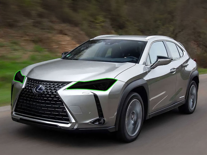 lexus ux 2019-2022 Headlight Tint Location